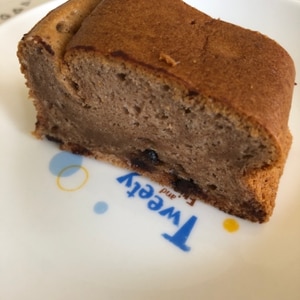 ホットケーキミックス粉使用のチョコパウンド♪